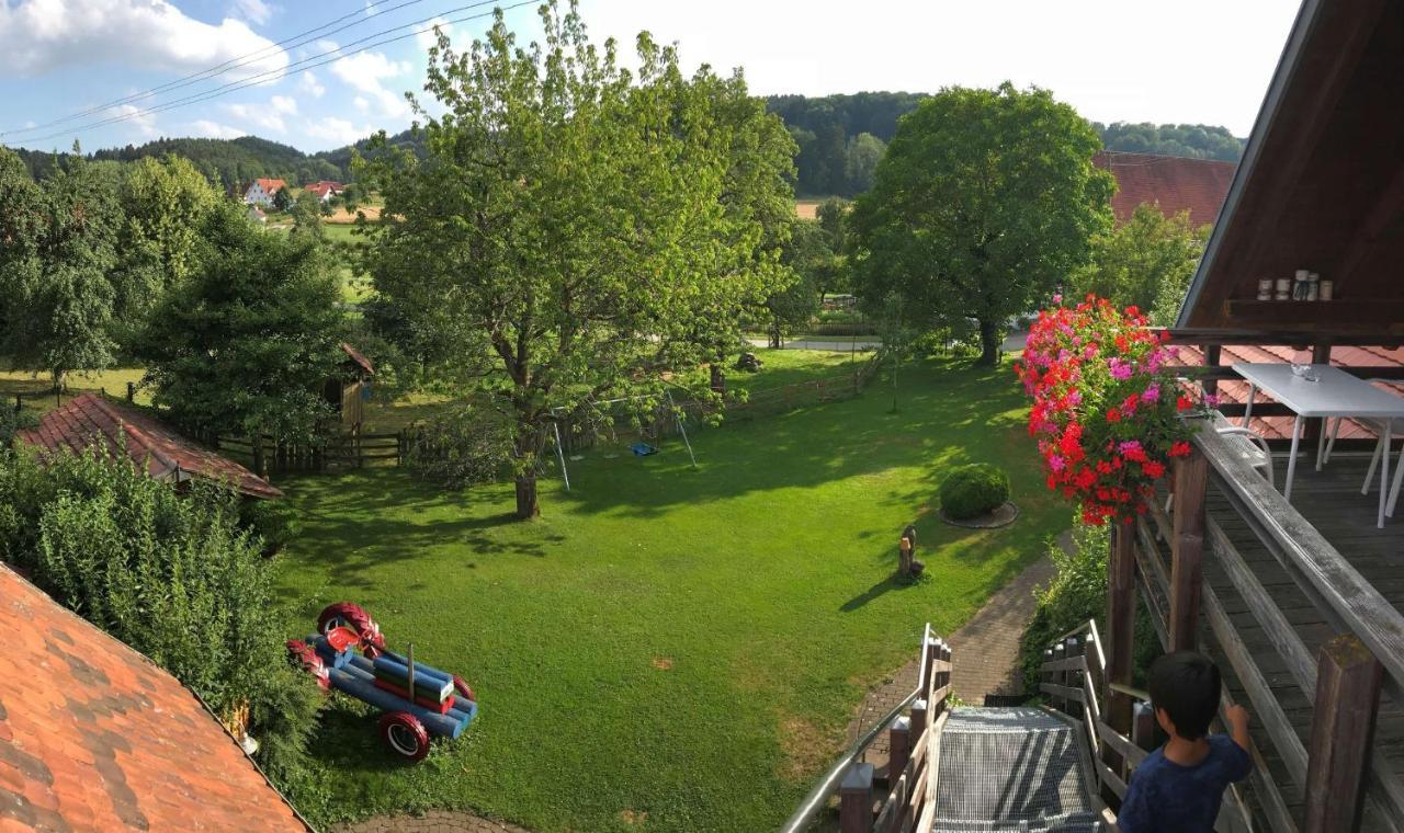 Ferienhof Hanssler Lägenhet Wilhelmsdorf  Exteriör bild